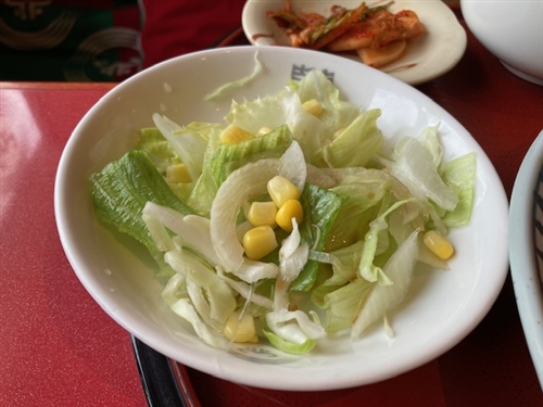 朝鮮飯店ランチメニューと日替わりランチと時間