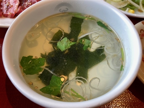 朝鮮飯店ランチメニューと日替わりランチと時間